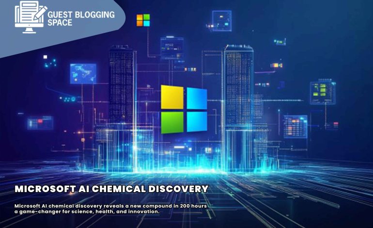 Microsoft AI Chemical Discovery Stuns Scientists: New Compound Found in 200 Hours
