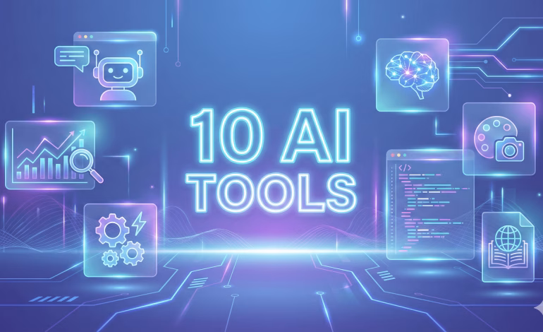 10 AI Tools That Are Changing How We Work in 2025